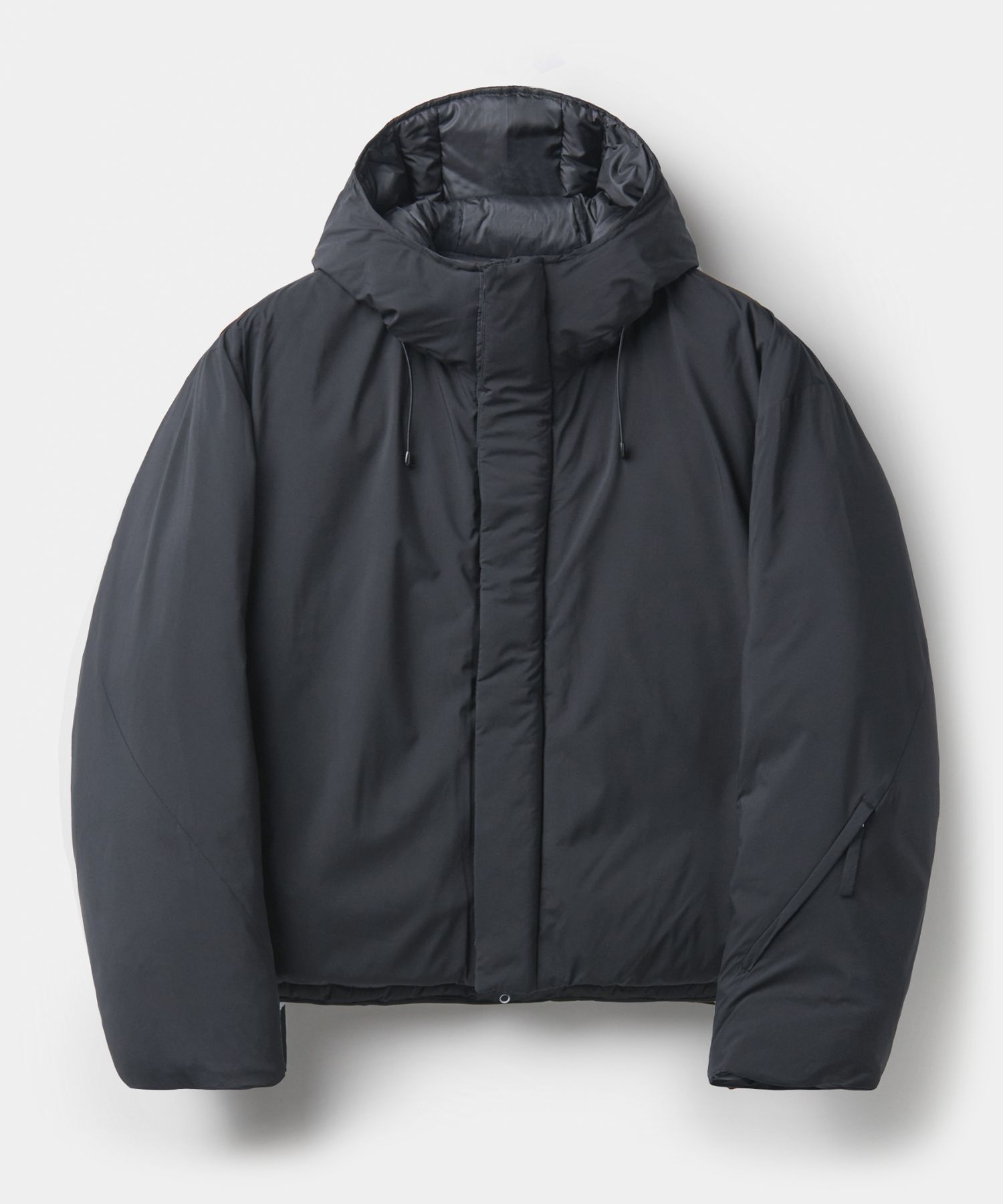 MUSINSA | COOR Water Repellent down puffer jacket (Charcoal Gray)