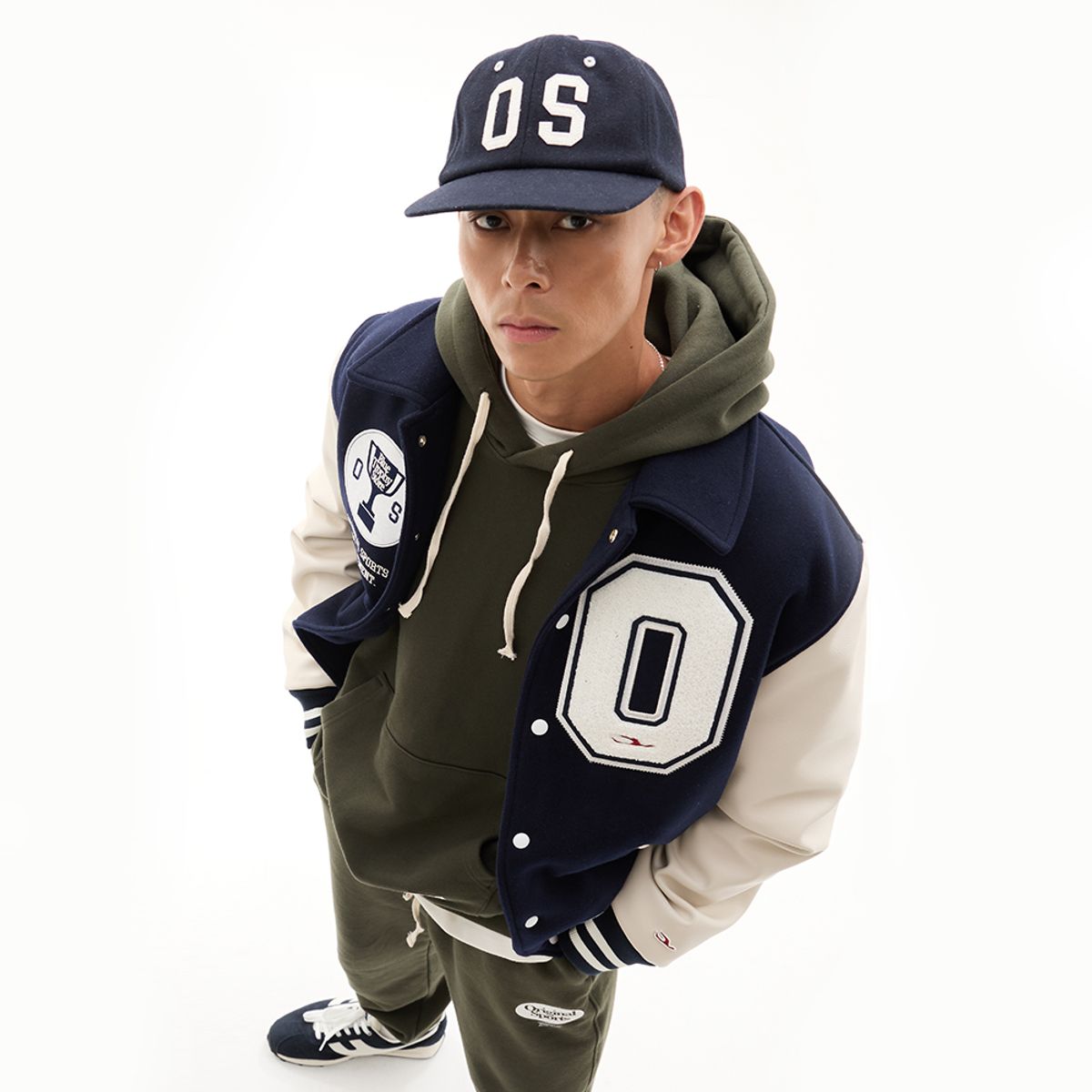 프로-스펙스(PRO-SPECS) OS LOGO WOOL CAP NAVY