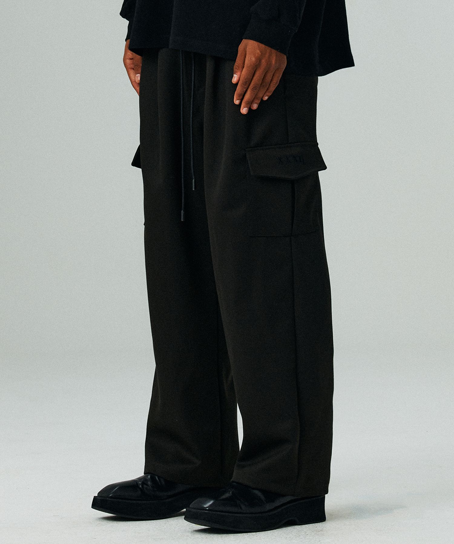 パンツ NACHE : 25SS / STRAP WIDE CARGO PANTS (3COLORS) MUSINSA | NACHE STRAP WIDE CARGO PANTS (UNISEX) DUSTY PINK