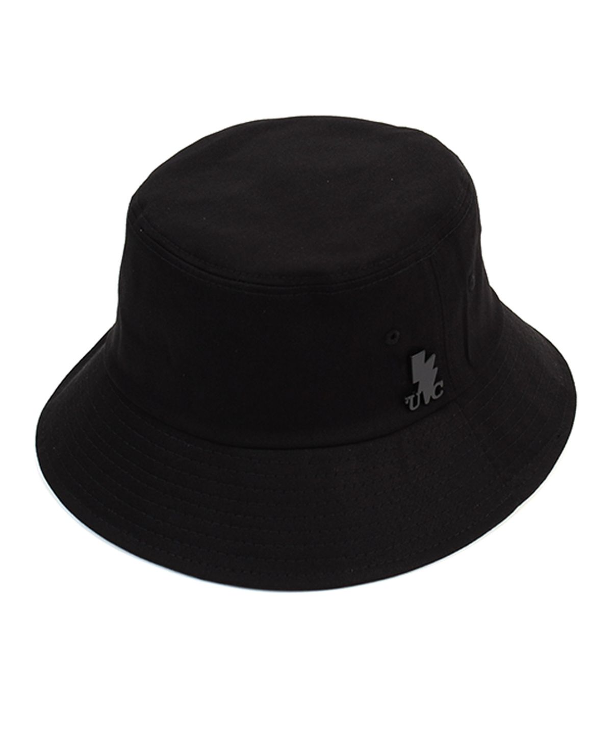 유니버셜 케미스트리(UNIVERSAL CHEMISTRY) Basic Cotton Black Bucket Hat 버킷햇