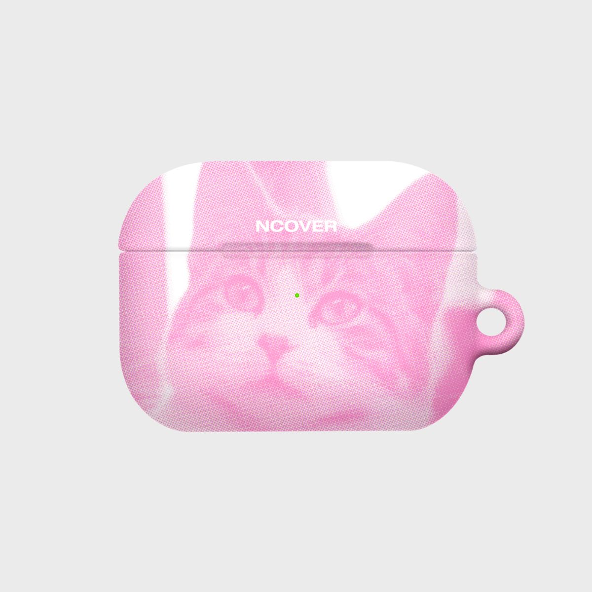 앤커버(NCOVER) DEPICTED PINK CAT-PINK(에어팟프로하드)