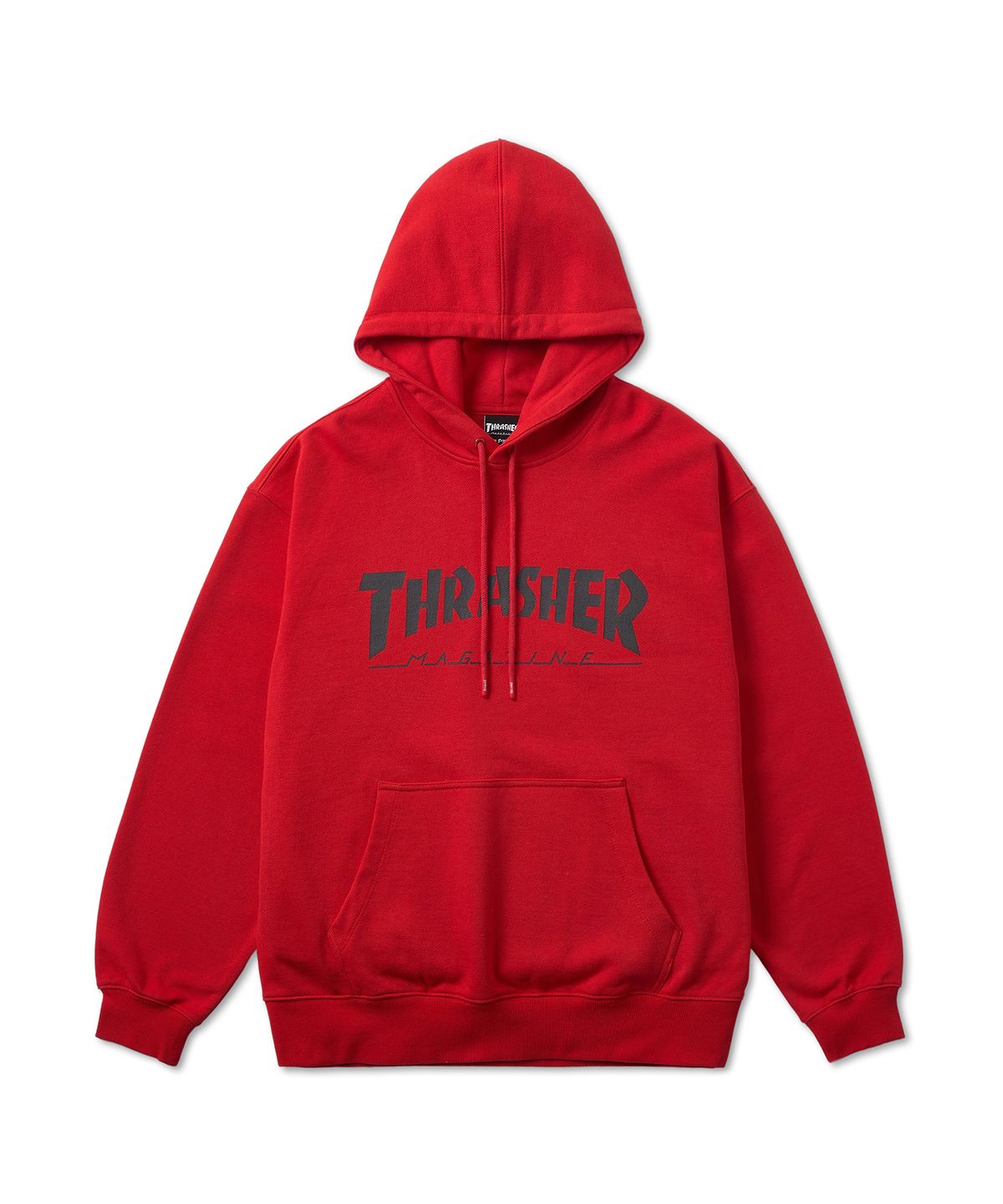 트레셔(THRASHER) 매거진 로고 후디 레드