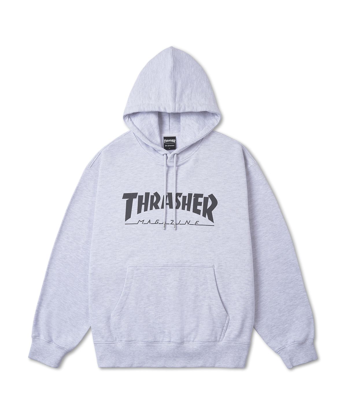트레셔(THRASHER) 매거진 로고 후디 라이트 그레이