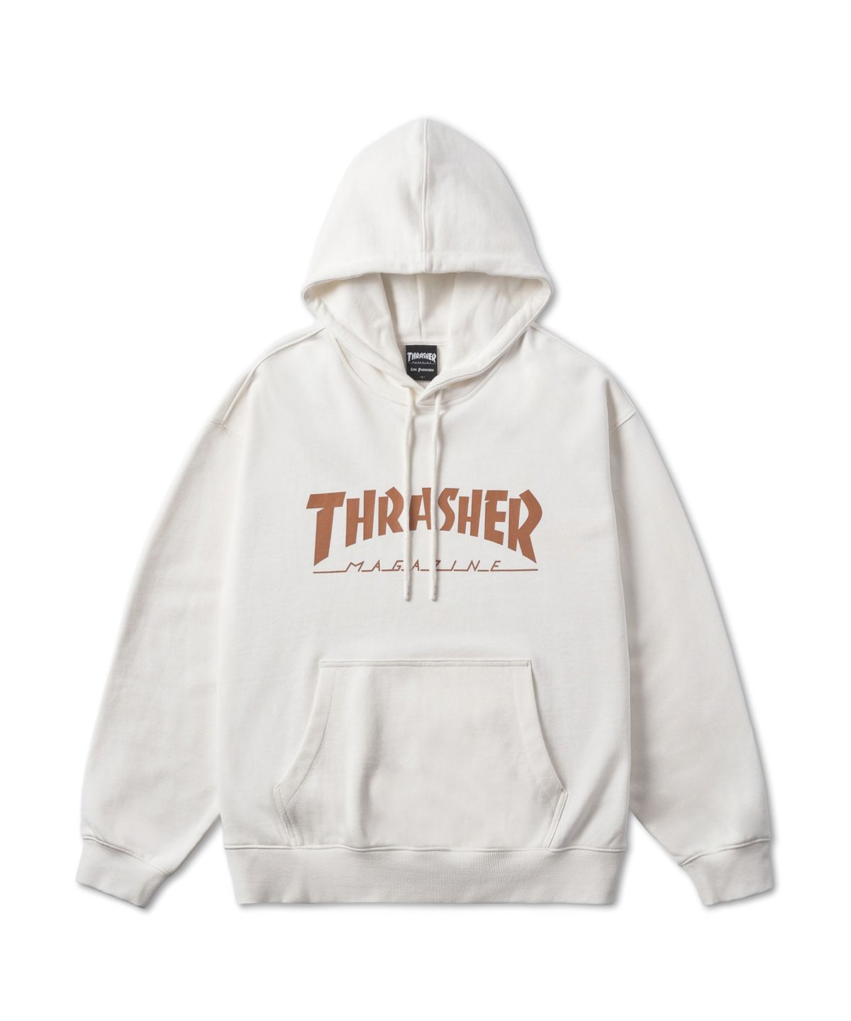 트레셔(THRASHER) 매거진 로고 후디 아이보리