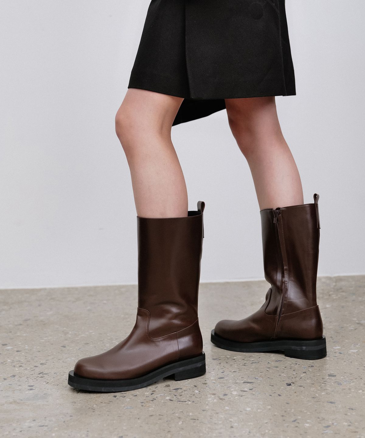 키에레이(CHIELEI) JOCKEY BOOTS [C2F08 BR]