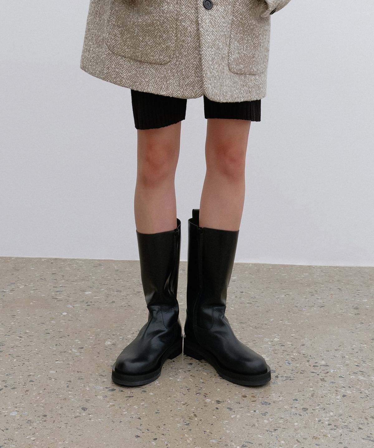 키에레이(CHIELEI) JOCKEY BOOTS [C2F08 BK]