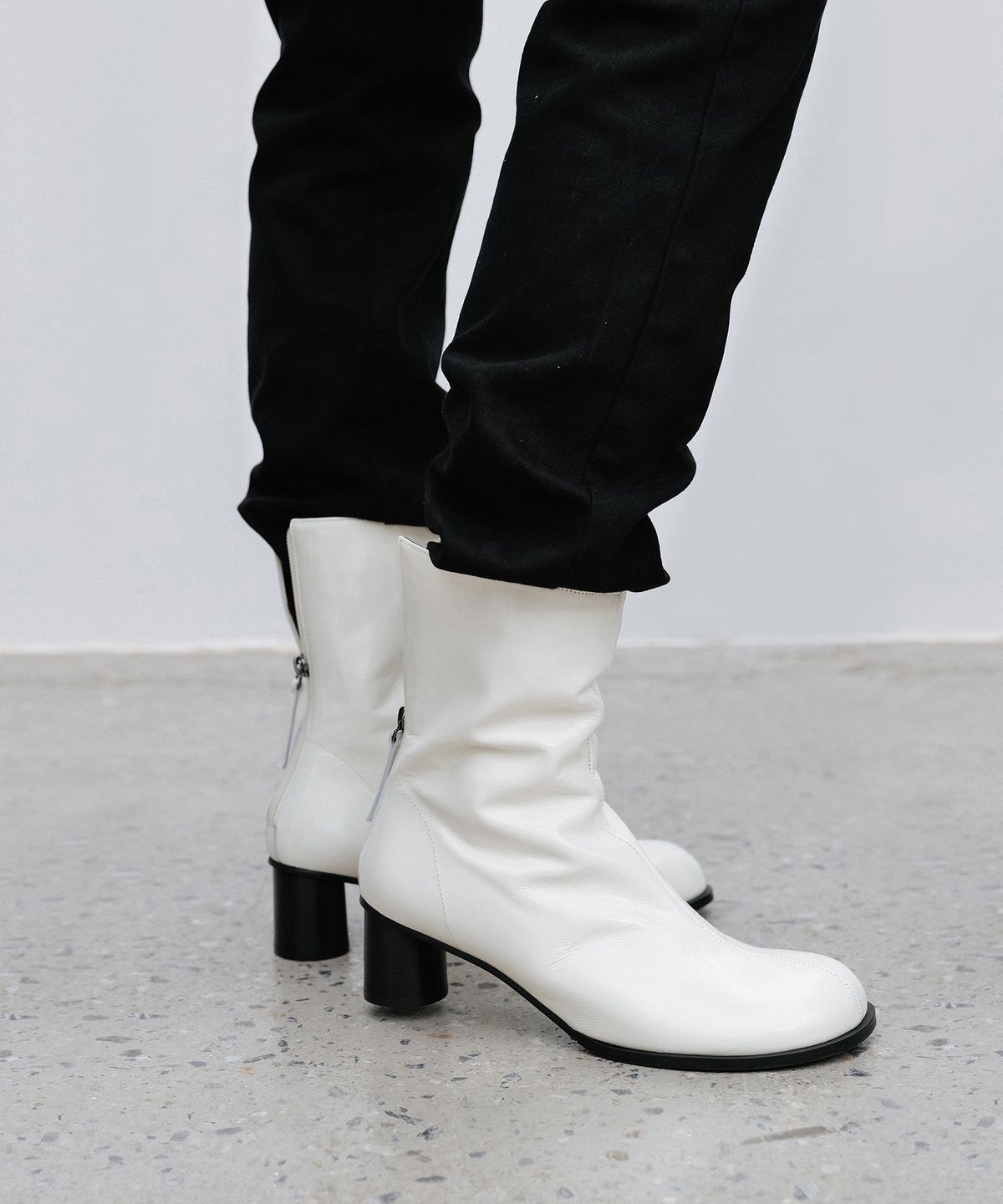 키에레이(CHIELEI) MOCHI ANKLE BOOTS [C2F06 IV]
