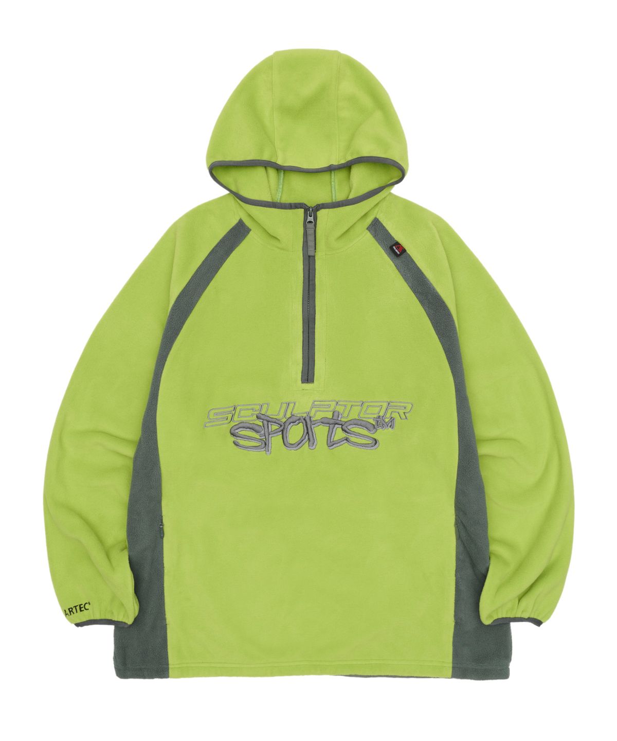 스컬프터(SCULPTOR) POLARTEC® Color Block Anorak Pullover Green
