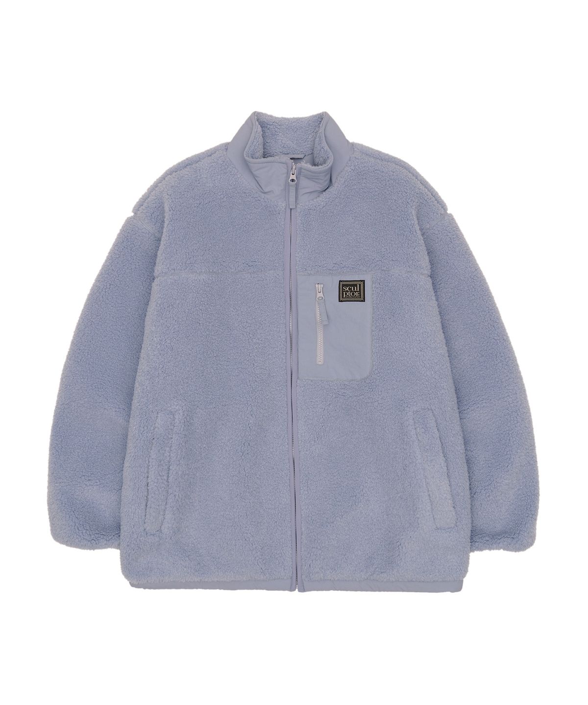 스컬프터(SCULPTOR) Fluffy Sherpa Jacket Baby Blue