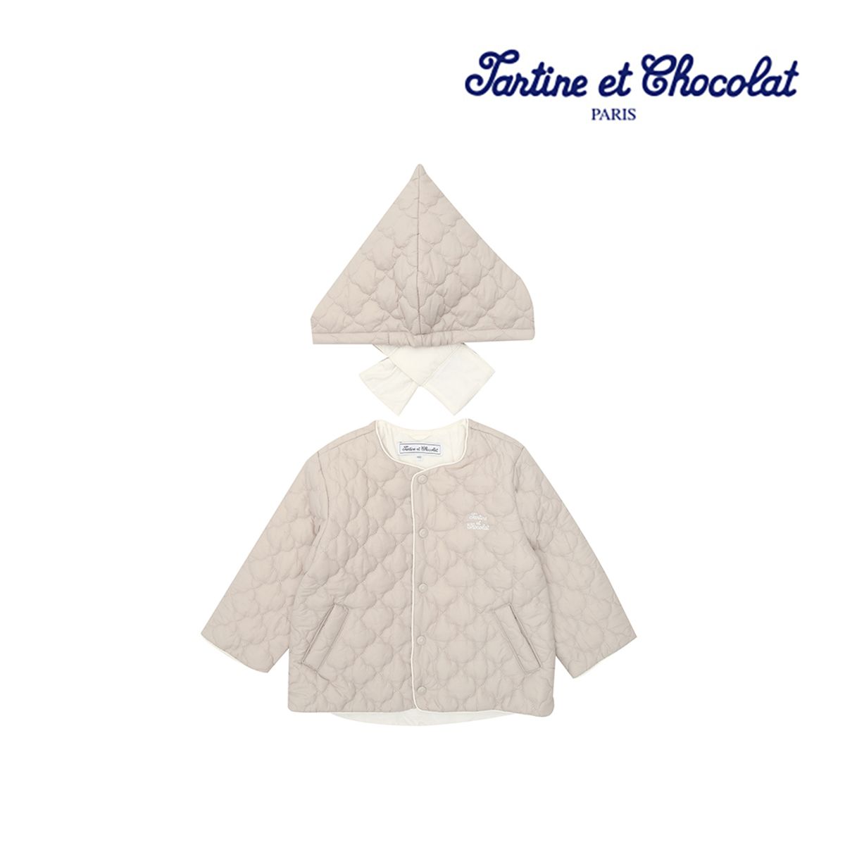 타티네 쇼콜라(TARTINEET CHOCOLAT) TC)BS프론퀼팅점퍼