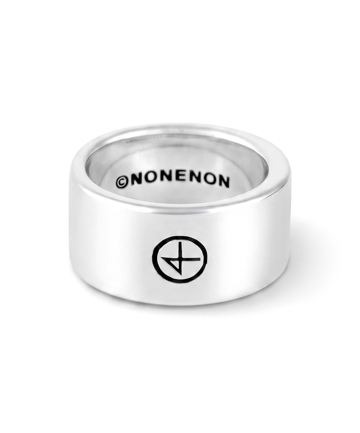 논논(NONENON) LOGO FLAT RNG(9mm)
