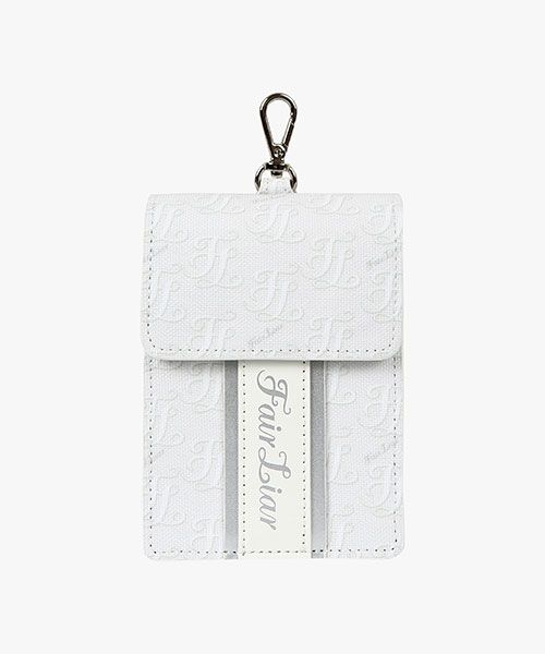 【即発送】ゴルフ フェアライアー ウエストポーチ バッグ（ホワイト） ゴルフ フェアライアー fairliar ウエストポーチ バッグ（ホワイト