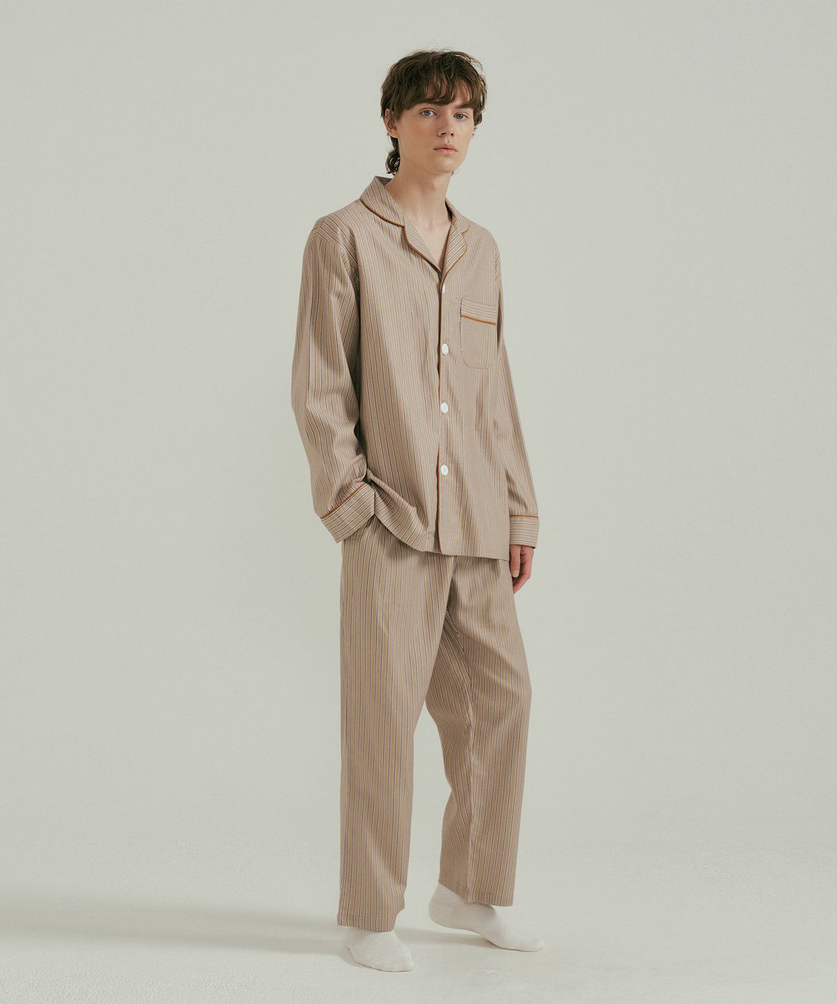 조스라운지(JO'S LOUNGE) [웜모달] (m) Caramel Pajama Set