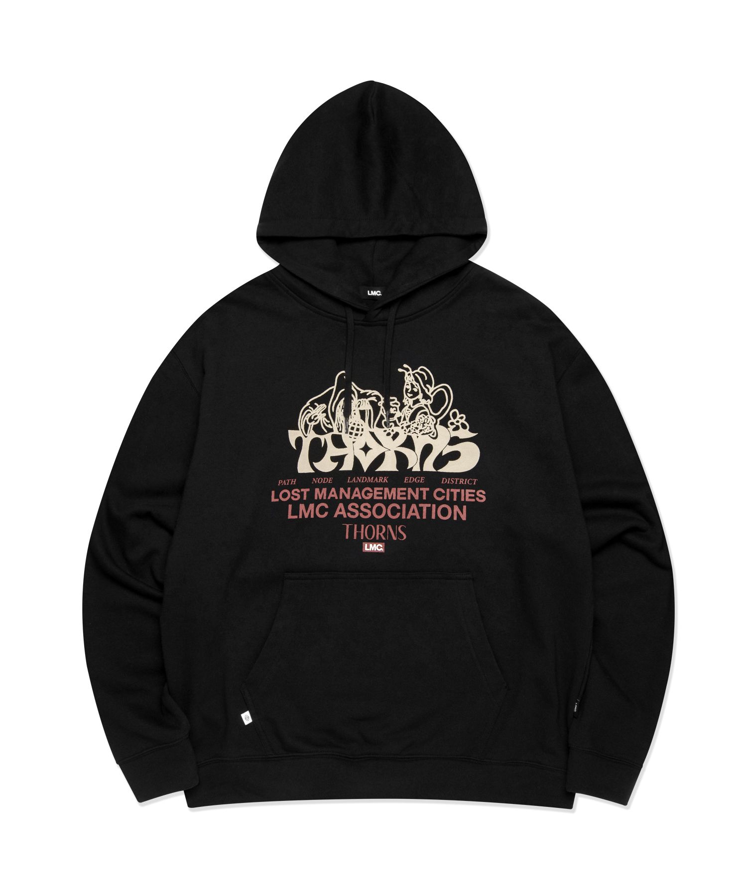 ★2022FW新作★LMC★THORNS WIZARD HOODIE MUSINSA | LMC LMC THORNS WIZARD HOODIE black