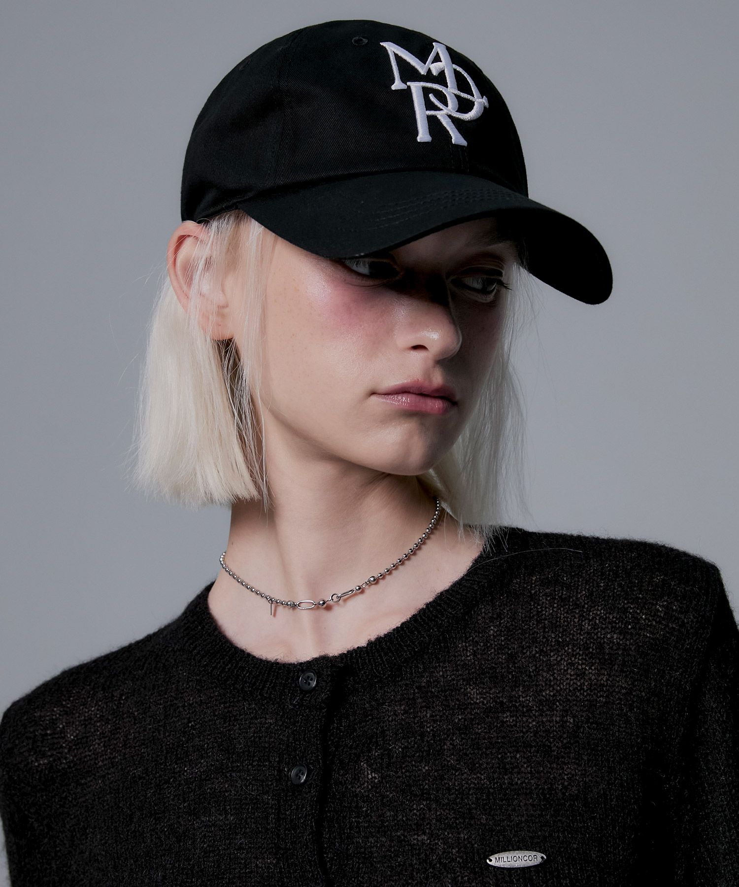MUSINSA公式 | MILLIONCOR [5213] Million embroidery ball cap