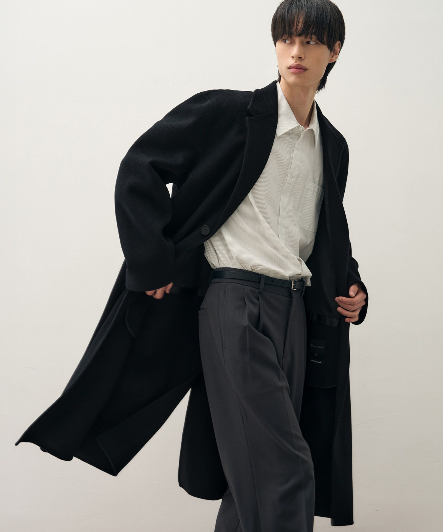 MUSINSA | DRAW FIT [Draw Fit X Neuer] Handmade Cashmere Single Coat