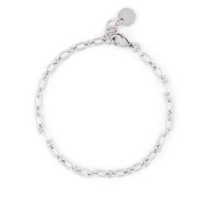 앤틱라인 포인트 써지컬스틸 체인팔찌 (C2203-AC945_SV)