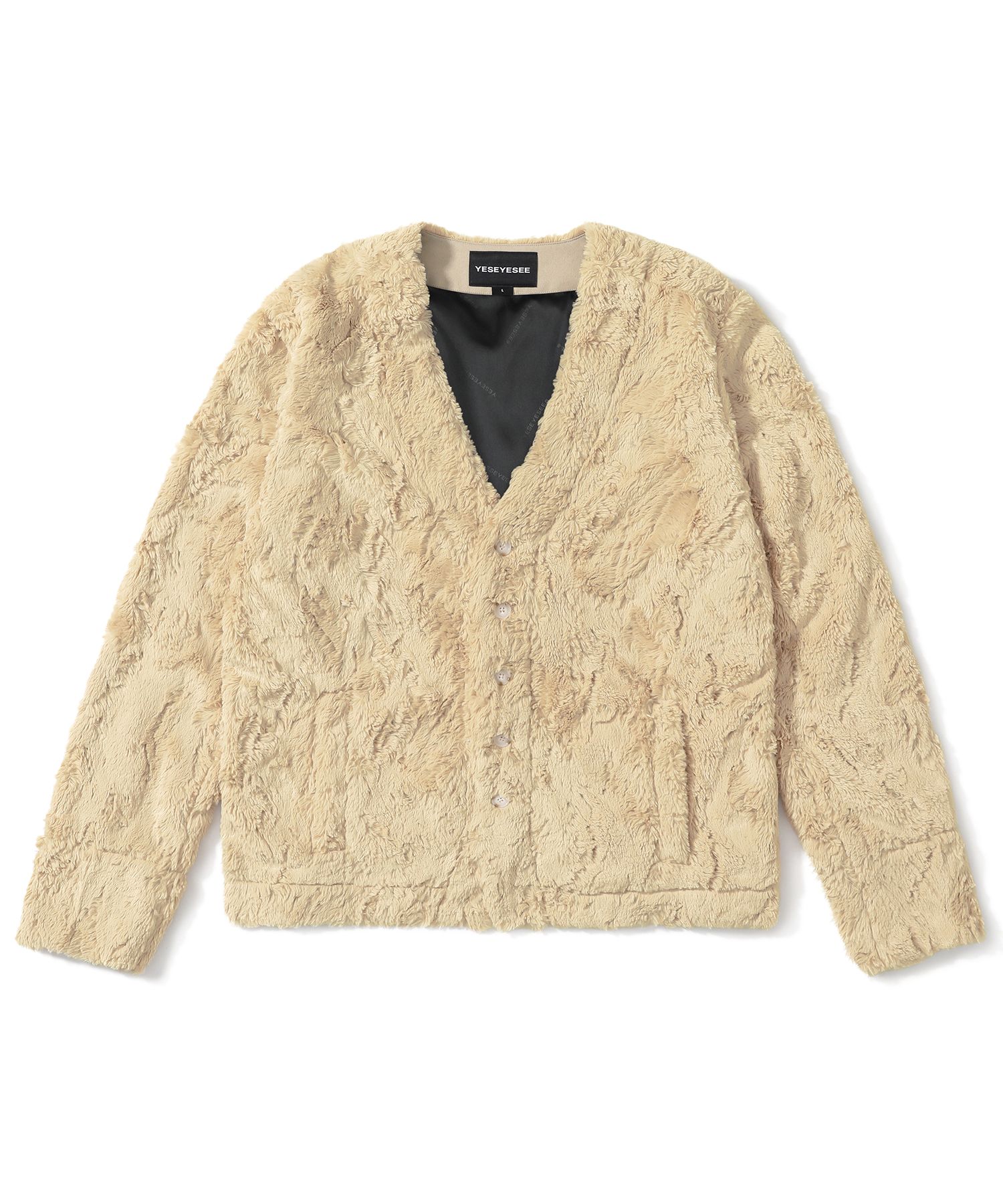 アウターその他 YESEYESEE Faux Fur Cardigan Beige MUSINSA | YESEYESEE Faux Fur Cardigan Beige