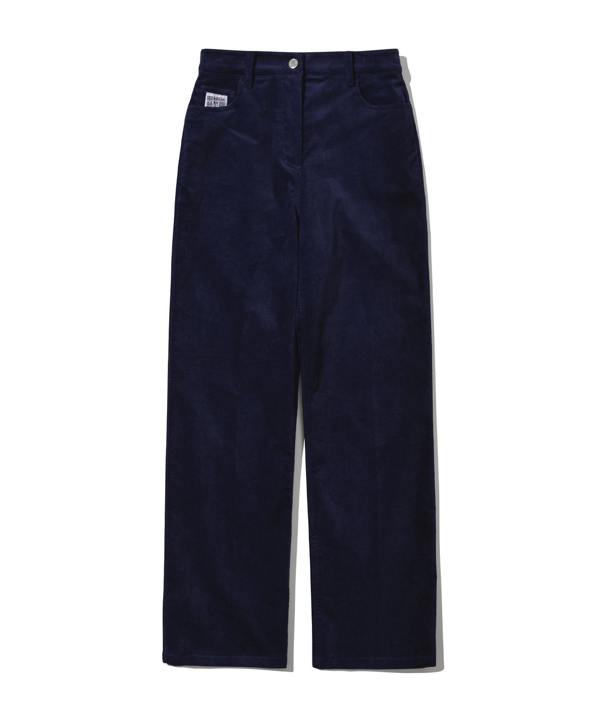 오아이오아이 컬렉션(OIOI COLLECTION) COLORED BELL BOTTOM PANTS [NAVY]