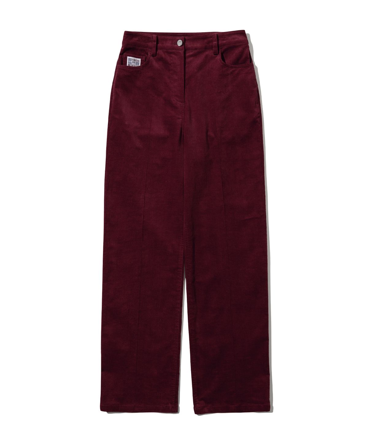 오아이오아이 컬렉션(OIOI COLLECTION) COLORED BELL BOTTOM PANTS [PLUM]