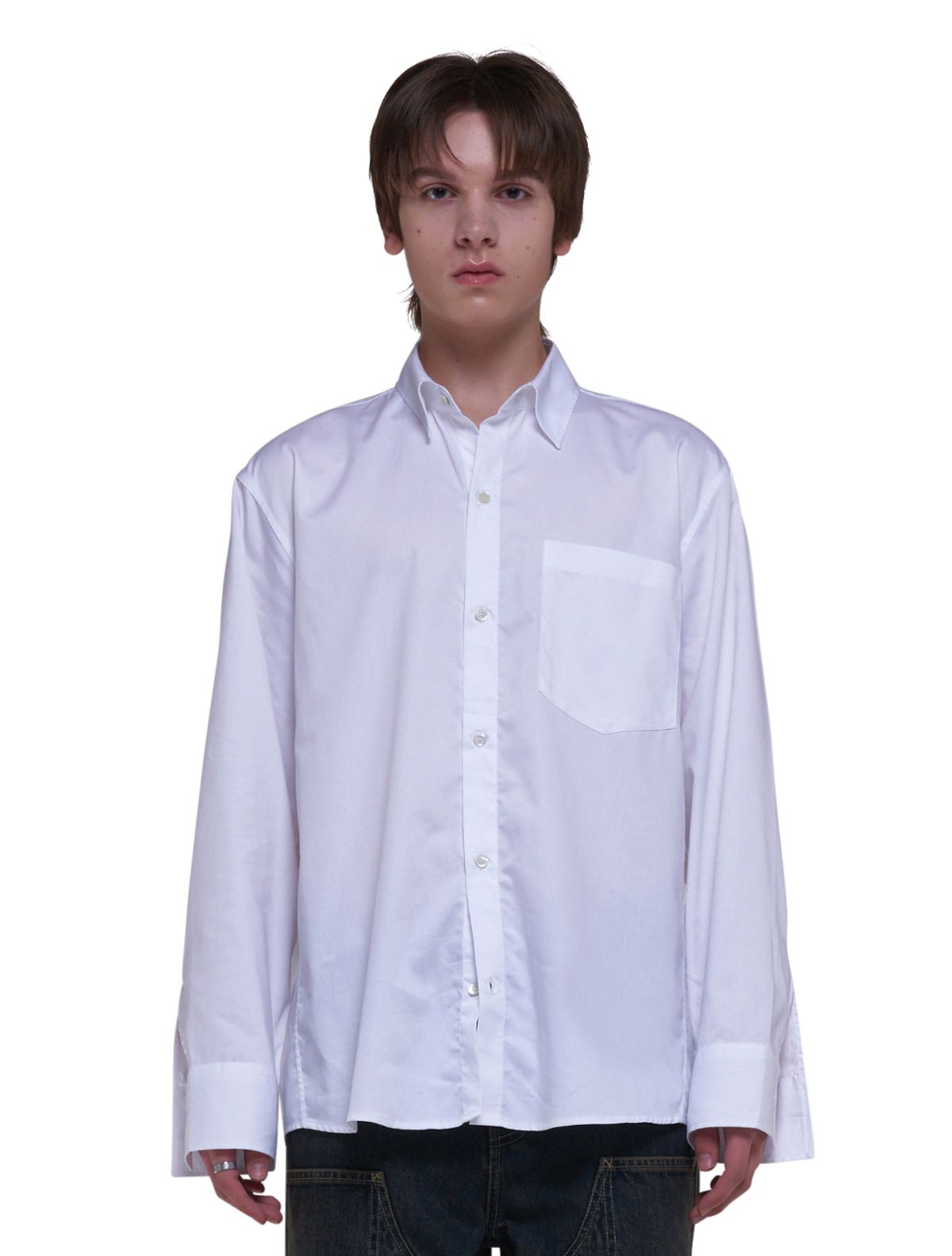 데호(DEHO) DRIVER SHIRTS [White]