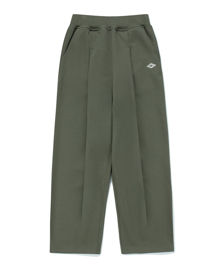 1754 CROWN WIDE FIT PINTUCK SWEAT PANTS 카키