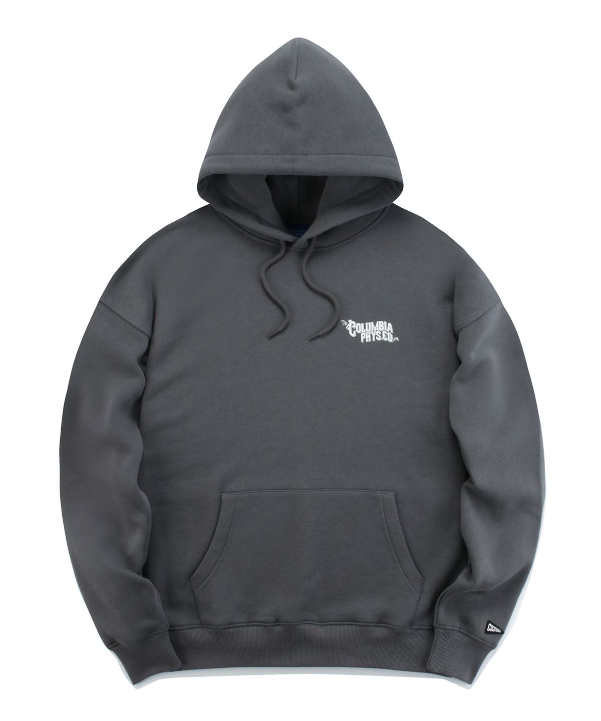 컬럼비아 유니버시티(COLUMBIA UNIVERSITY) CU PHYS.ED. LOGO FLEECE HOODY 차콜