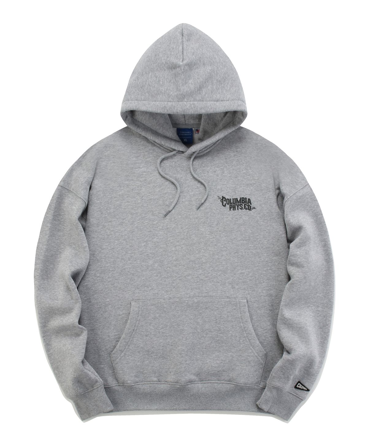 컬럼비아 유니버시티(COLUMBIA UNIVERSITY) CU PHYS.ED. LOGO FLEECE HOODY M그레이