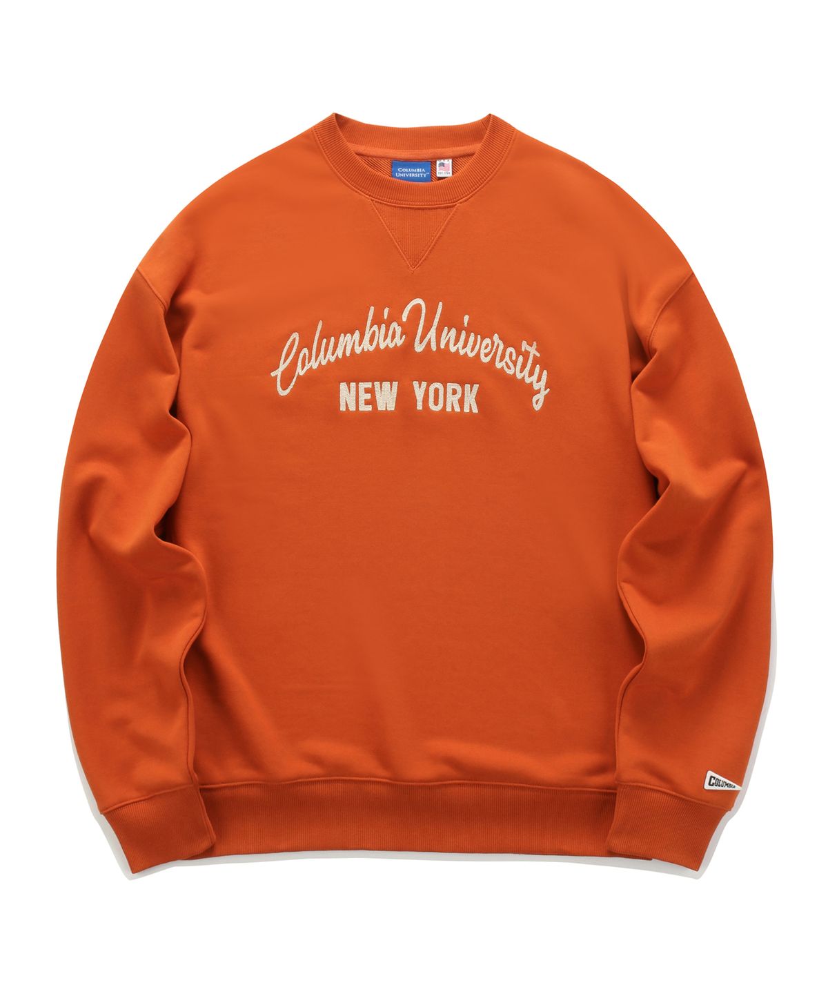 컬럼비아 유니버시티(COLUMBIA UNIVERSITY) CU NEW YORK CHAIN EMB TERRY SWEATSHIRTS 오렌지