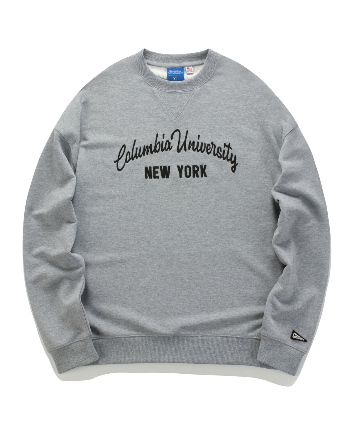 컬럼비아 유니버시티(COLUMBIA UNIVERSITY) CU NEW YORK CHAIN EMB TERRY SWEATSHIRTS M그레이