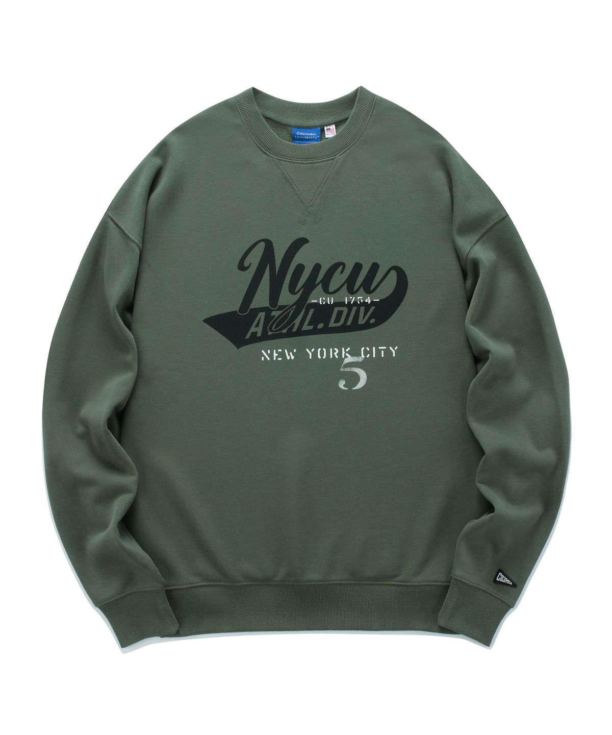 컬럼비아 유니버시티(COLUMBIA UNIVERSITY) NYCU ATHL.DIV. LOGO TERRY SWEATSHIRTS 카키