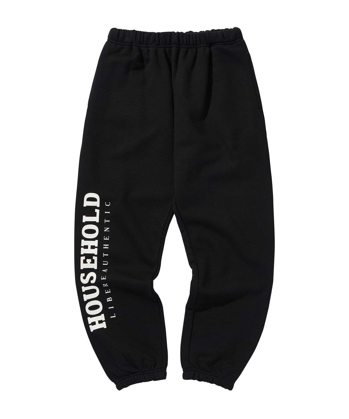 리베레(LIBERE) H LOGO SWEATPANTS / BLACK