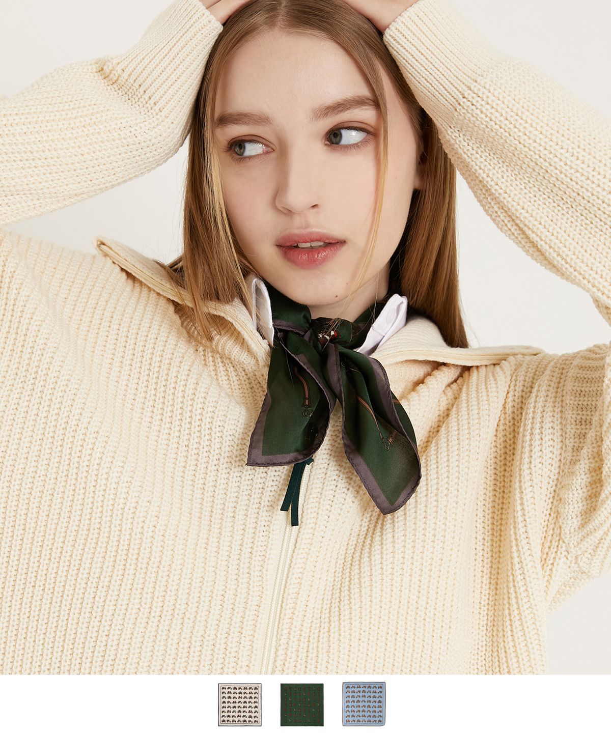 핑크파인애플(PINK PINEAPPLE) COACH SCARF