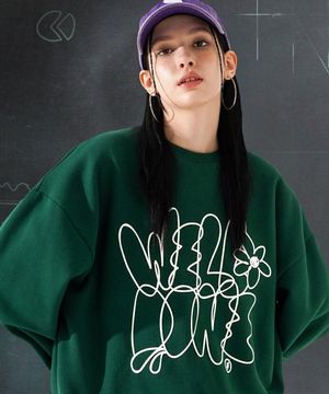 웰던 맨투맨 마운틴그린 STMT3466