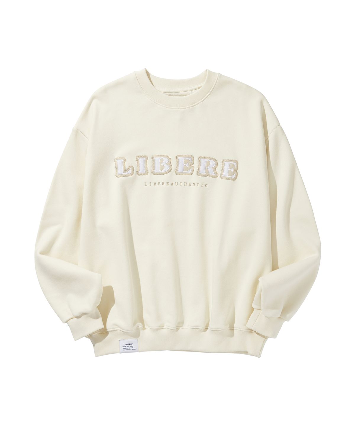 리베레(LIBERE) LOGO SWEATSHIRT / IVOLY