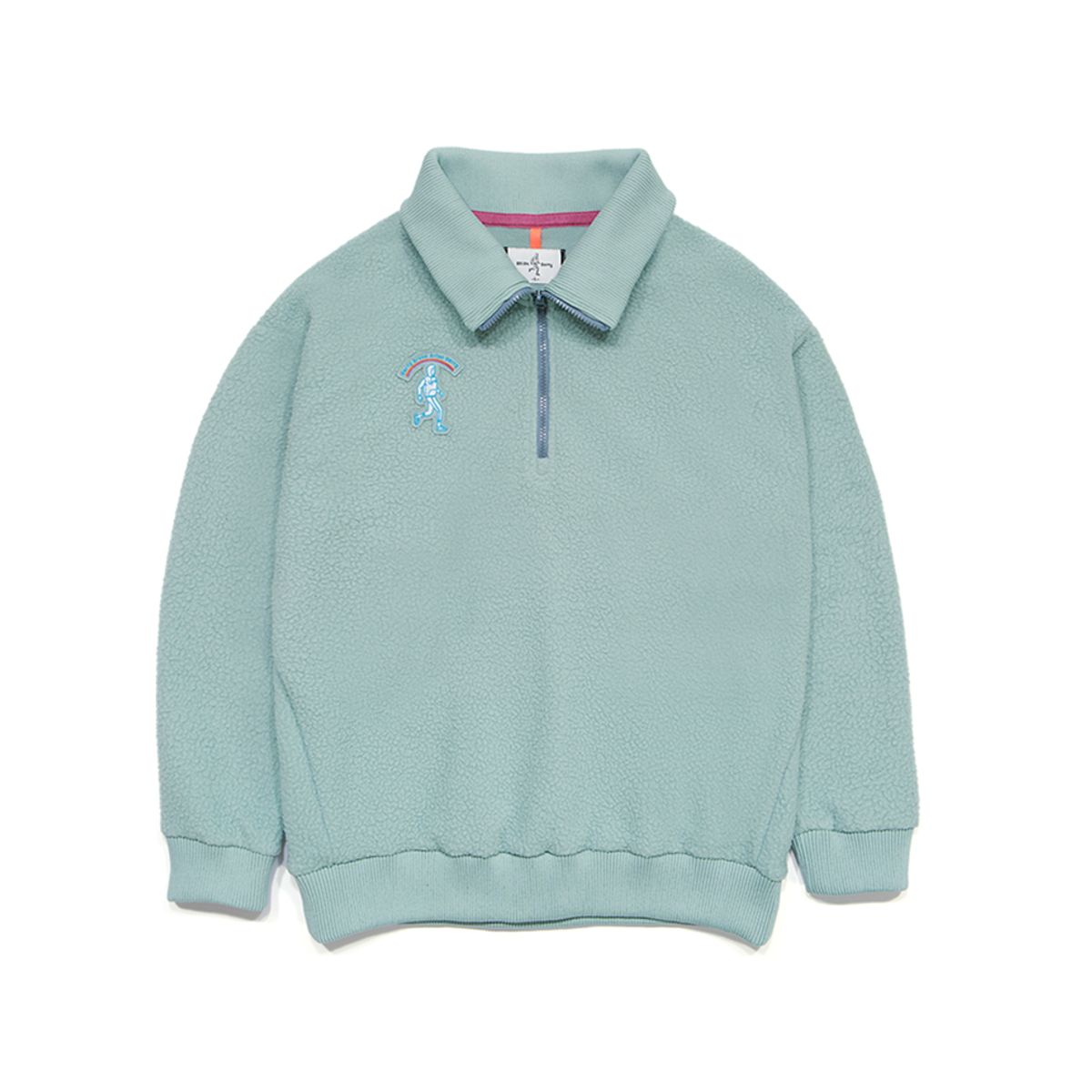 브라이언베리(BRIAN BERRY) ZALMON FLEECE TEE_L/BLUE