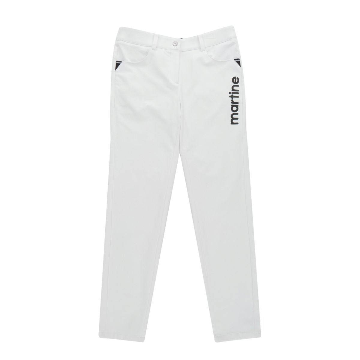 마틴골프(MARTINE GOLF) Comfy Straight Fit Golf Pants_White