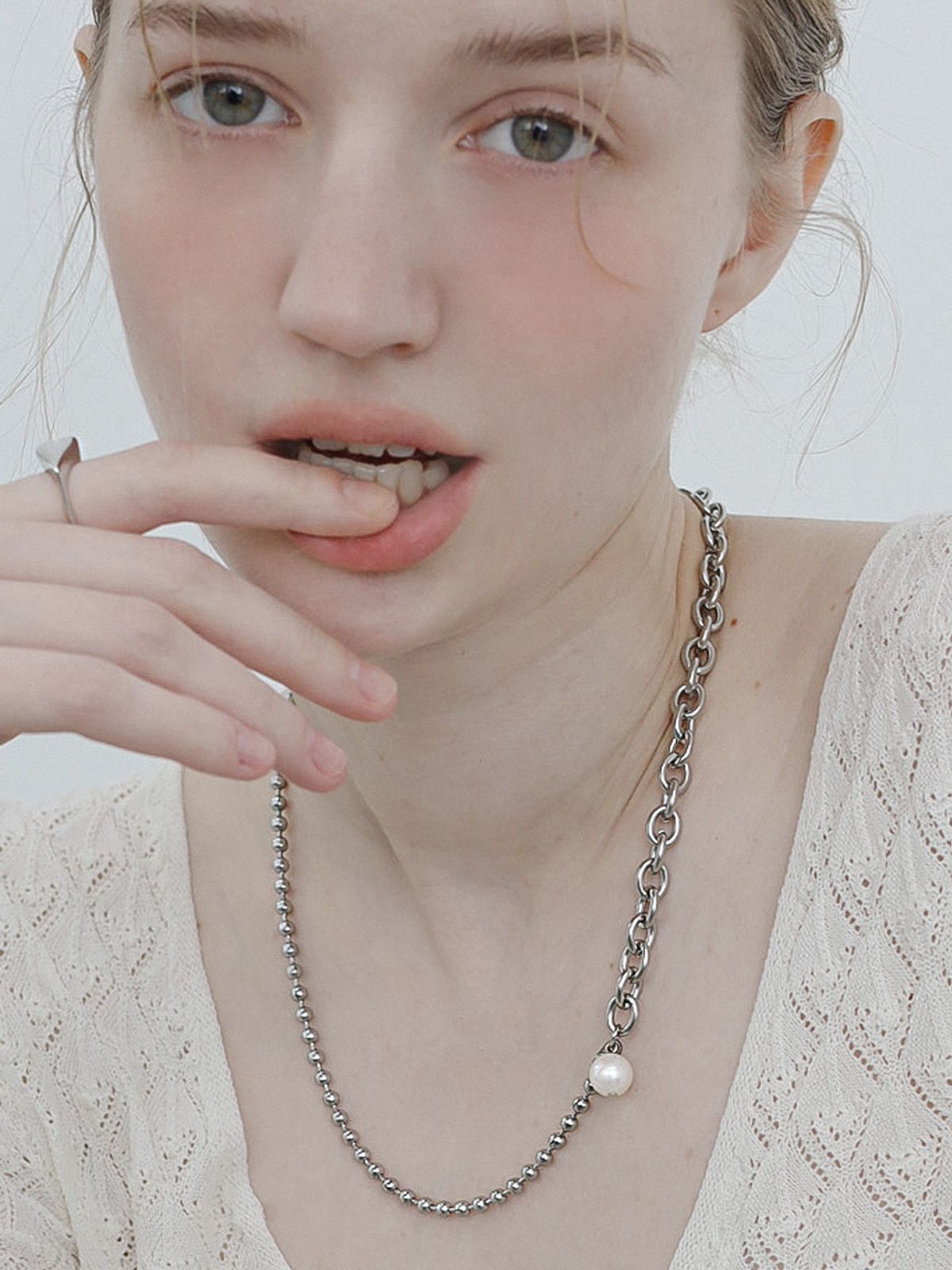 애플파이오더(APPLE PIE ORDER) Half Chain Charm N.