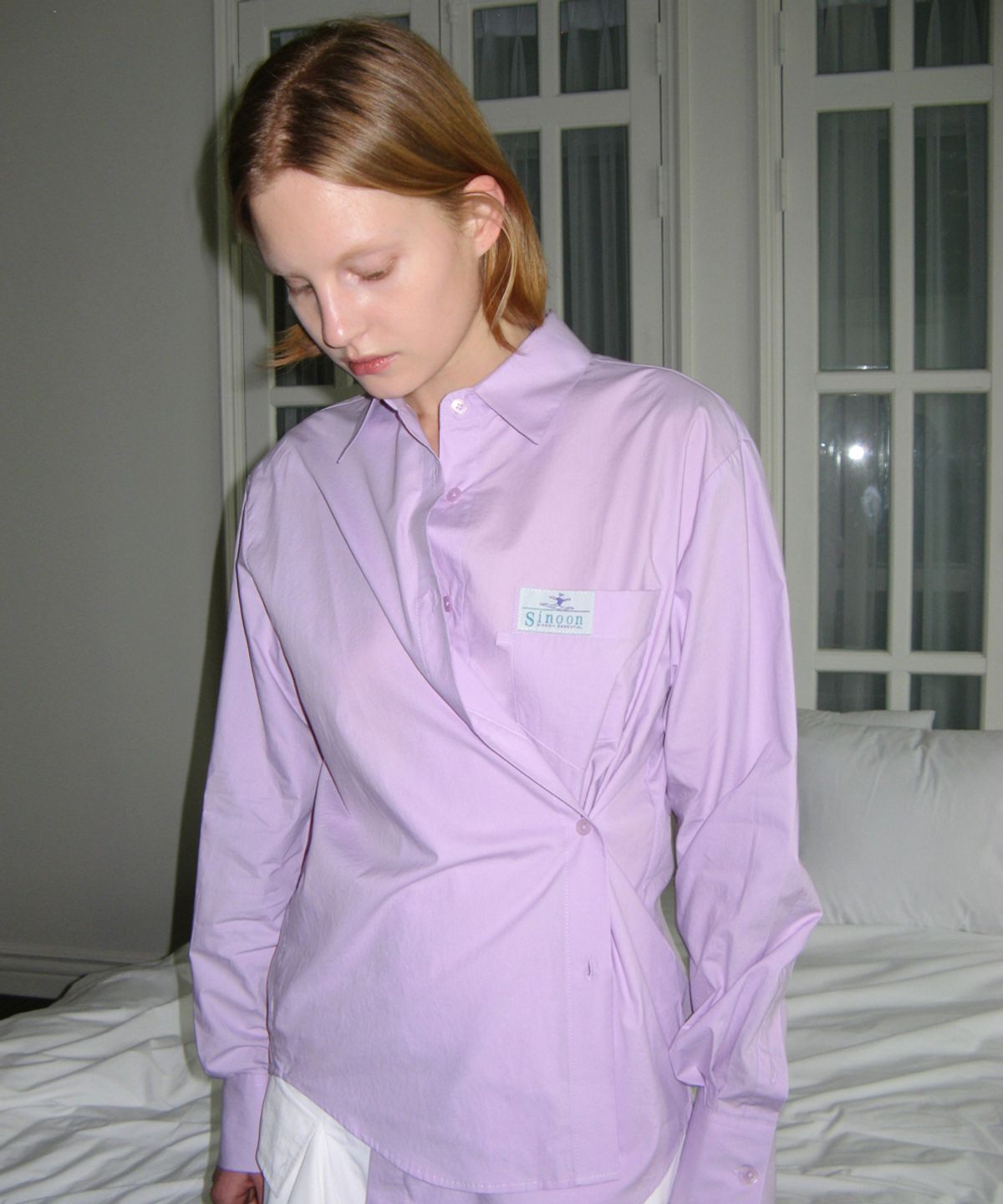 시눈(SINOON) CLASSIC COTTON SHIRT