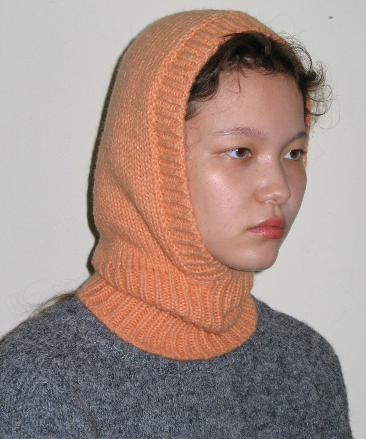 시눈(SINOON) KNIT BALACLAVA (APRICOT)