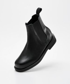 4cm 소가죽 볼드 스퀘어토 첼시부츠 알렉스(CR0060)