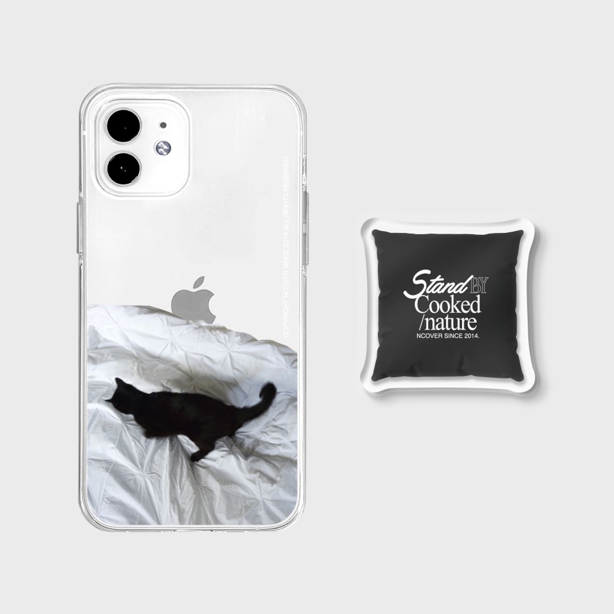 앤커버(NCOVER) CUSHION ON CAT BED-SET(젤리)
