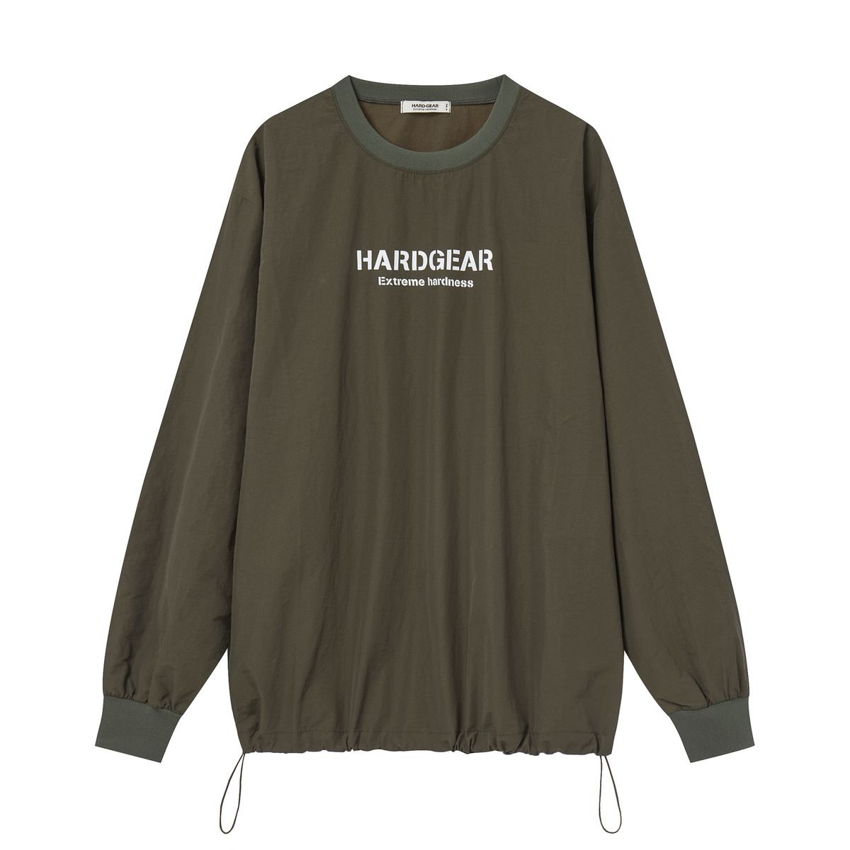 하드기어 어패럴(HARDGEAR APPAREL) 나일론 롱슬리브 티셔츠 올리브