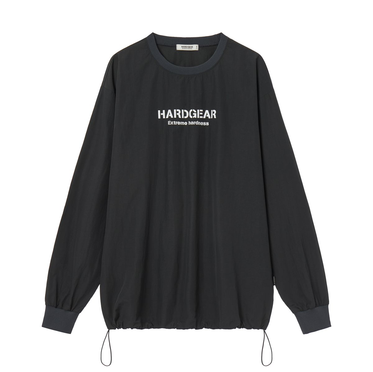 하드기어 어패럴(HARDGEAR APPAREL) 나일론 롱슬리브 티셔츠 차콜