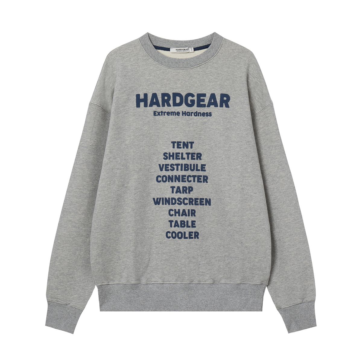 하드기어 어패럴(HARDGEAR APPAREL) 이큅먼트 스웻 멜란지 그레이