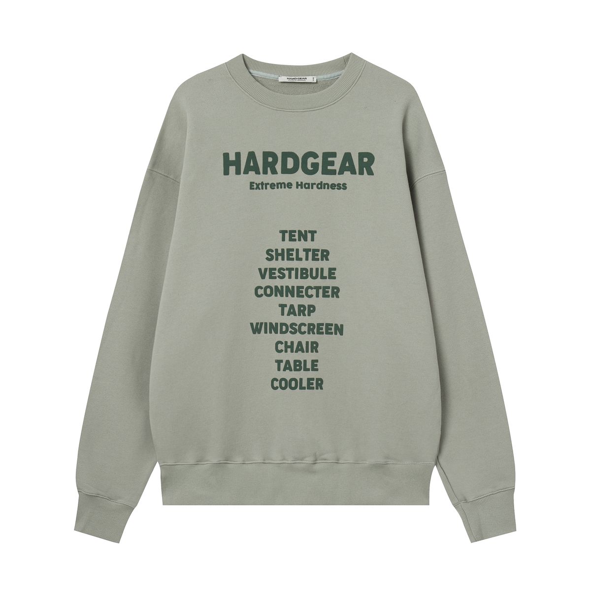 하드기어 어패럴(HARDGEAR APPAREL) 이큅먼트 스웻 라이트카키