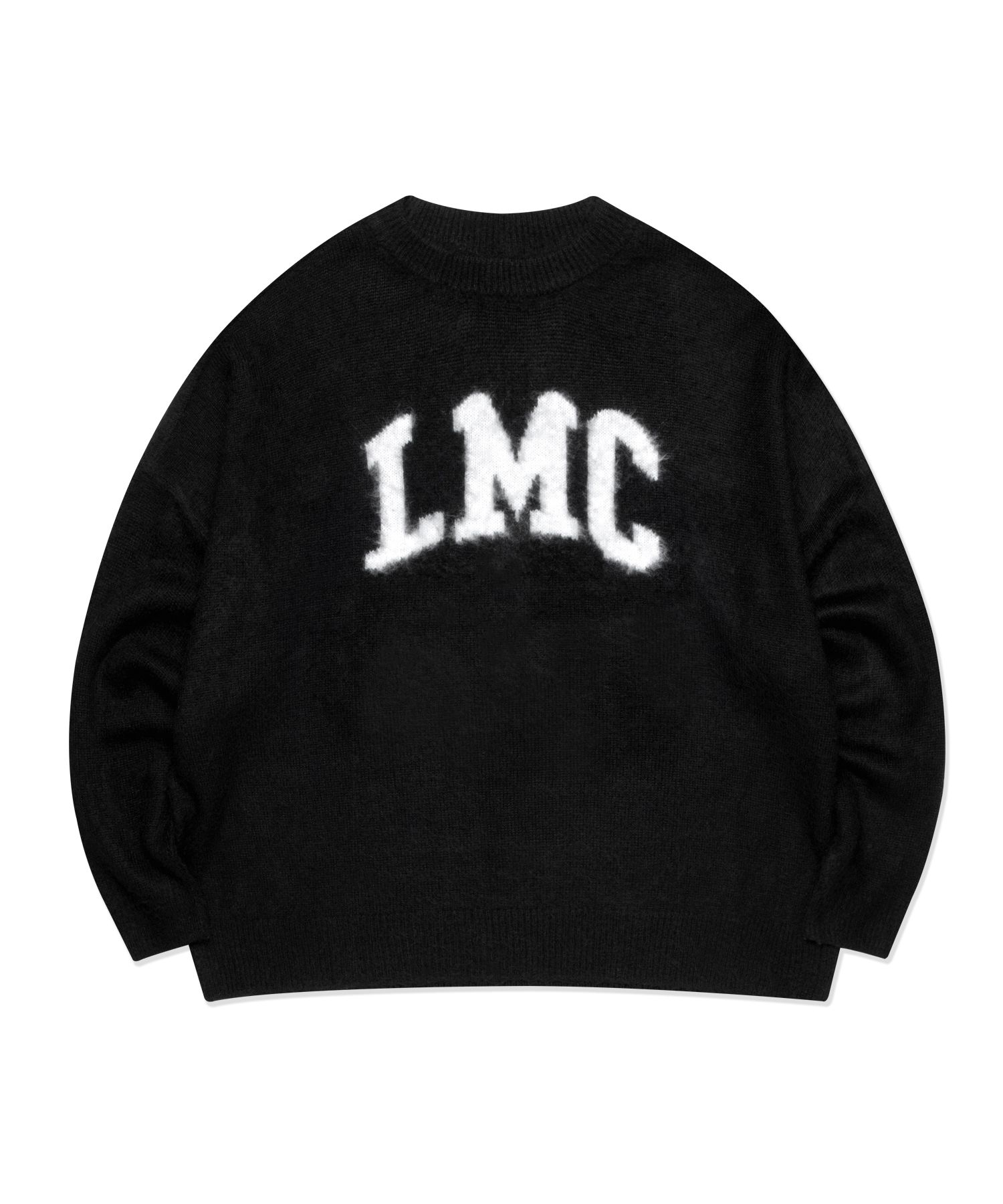 [ LMC ]★LMC BRUSHED ARCH KNIT SWEATER MUSINSA | LMC LMC BRUSHED ARCH KNIT SWEATER black