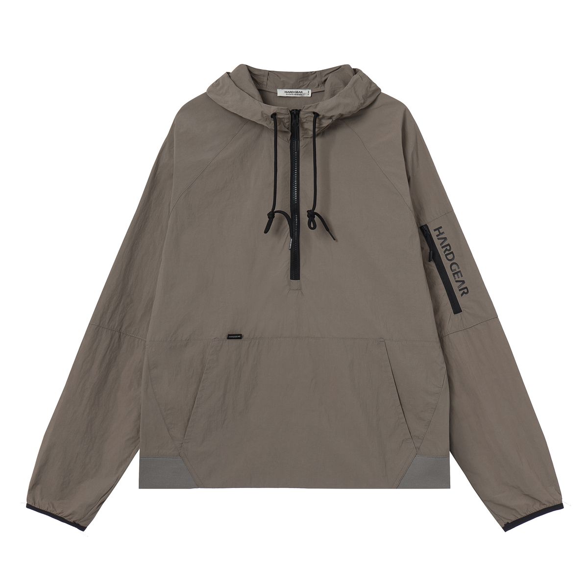 하드기어 어패럴(HARDGEAR APPAREL) 윈드러너 후디 브라운