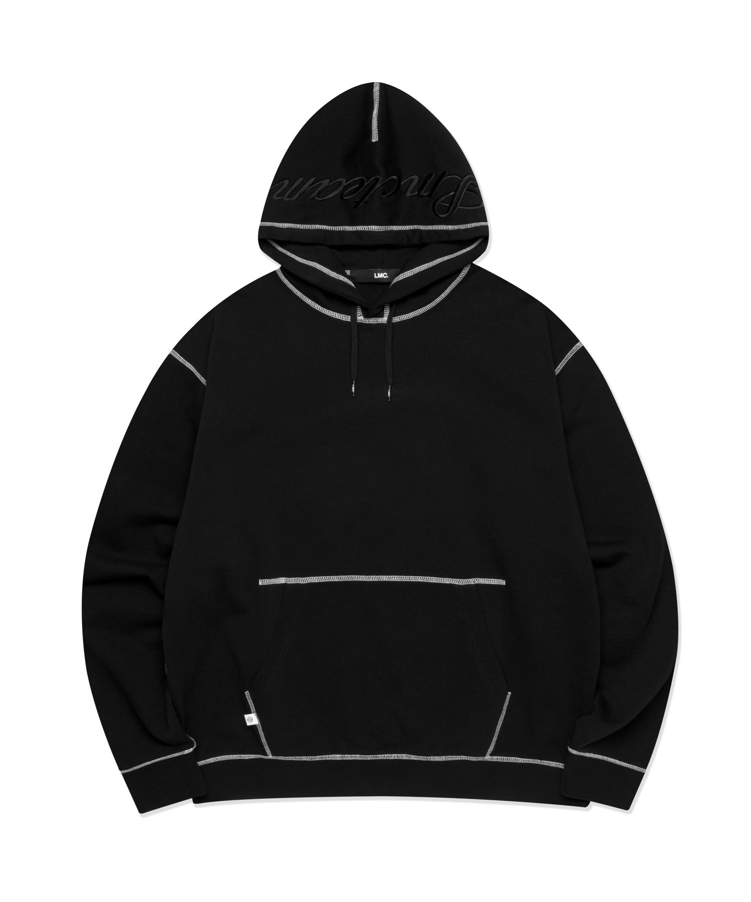 [ LMC ]★LMC CONTRAST STITCH HOODIE MUSINSA | LMC LMC CONTRAST STITCH HOODIE black