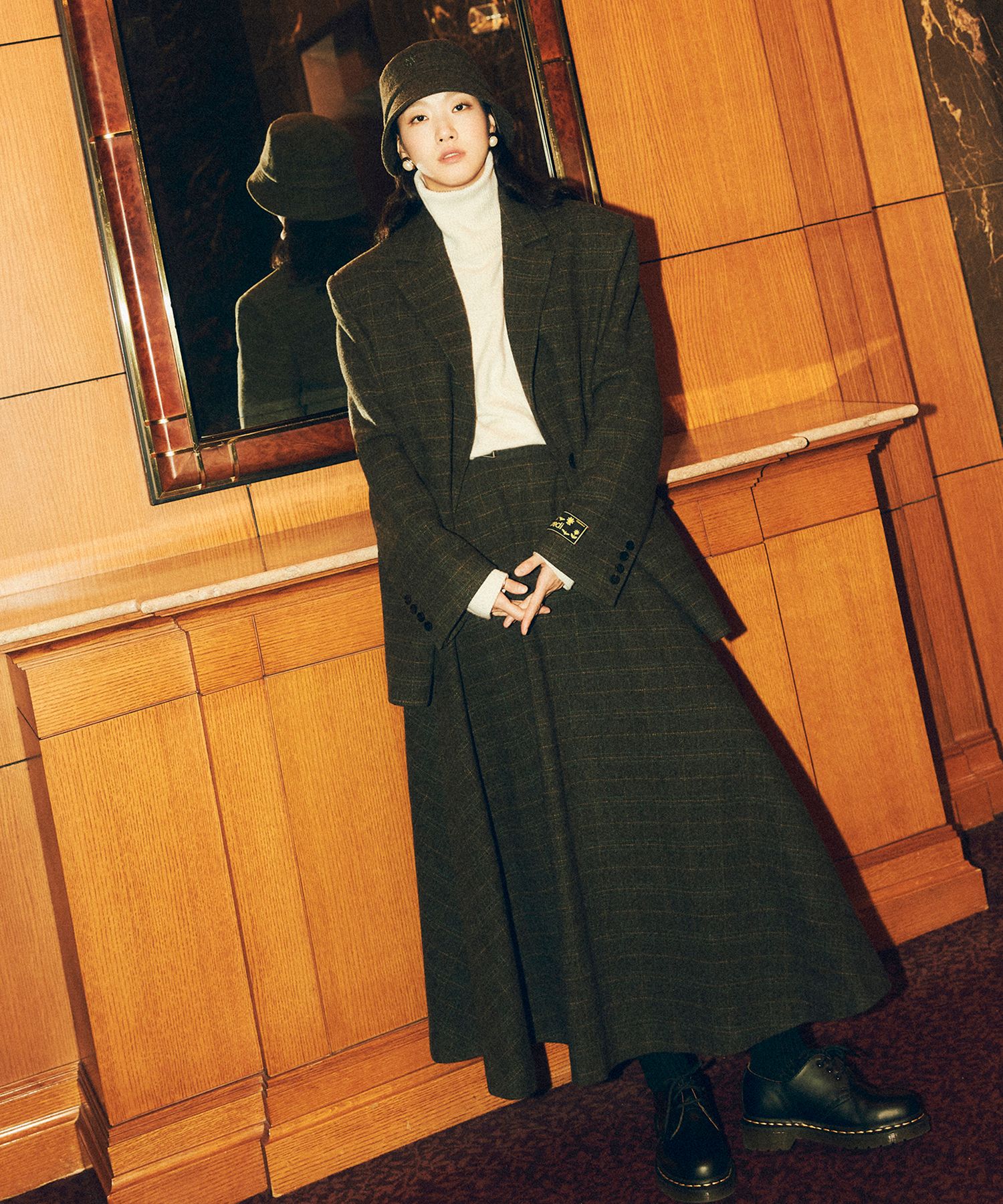 ★MARDI MERCREDI★WOOL MAXI FLARE SKIRT MUSINSA公式 | MARDI MERCREDI WOOL MAXI FLARE SKIRT